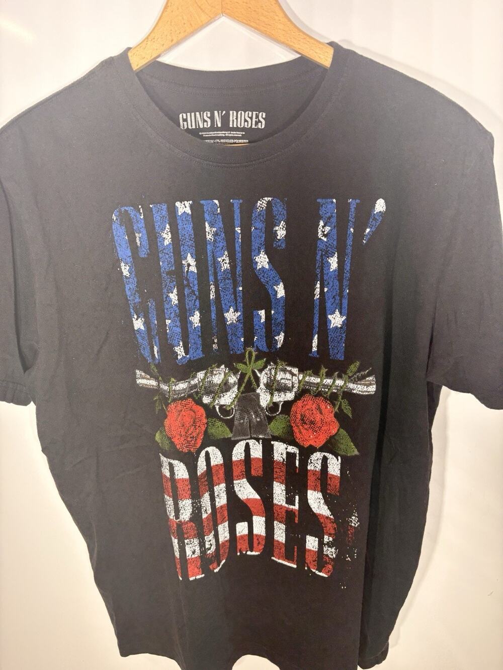 Guns N' Roses Graphic Men's T-Shirt Black Size XL